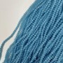 Blue Faceted Czech Crystal Beads