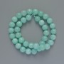 Amazonite Beads - Smooth Round Bead, 10 mm diameter, 38 cm length on thread