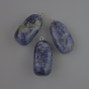 Natural sodalite pendant, 35x17 mm size+