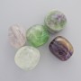 Polished fluorite stone, souvenir, 21x23 mm, 100 g pack