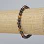 Jasper Bracelet (Artificial) Smooth Beads, 6 mm Diameter ±, 18 cm Length ± (Stretch)