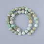 Chrysoprase Beads (Acrylic) Smooth Spheres, 10 mm Diameter ±, 40 cm Length ±, On Beading Wire