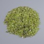 Findings Chrysoprase natural stone chip, without hole, diameter 4 mm ±, packaging 100 g