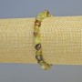 Grossular bracelet (Green Garnet) natural gemstone beads, 7 mm diameter ± (stretch), length 18 cm+