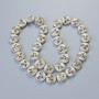 Hematite Beads 'Tree' Matte Silver Color, Diameter 12.5×4.5 mm, Length 41 cm +/- on thread