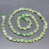Prenit Beads on Thread, Faceted, 7x5 mm, Length 41 cm