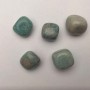 Souvenir natural Amazonite, tumbled 21x18mm (+-) 100 g pack