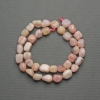 Pink Opal Galtivka Beads, 11×10 mm, on a thread, 40 cm long