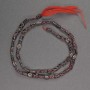Garnet Beads, Rectangular with Grooves, Diameter 7x4x2 mm, Length 34 cm