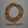 Bead blanks for long rosaries, amber necklace, 8 mm diameter, length 94–104 cm