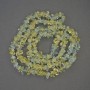 Assorted Beads - Tinted Crystal on Thread, size 6-10×2-4 mm, length 80 cm+