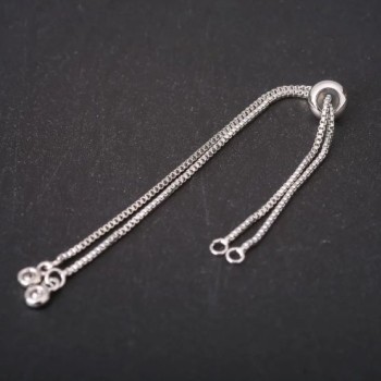 Slider bracelet base, length 22 cm