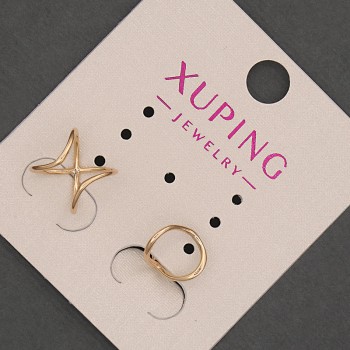 Double Ear Cuff Xuping 18K Gold Plating 8x7mm +