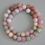 Jadeite Beads, Faceted Cube, 9×9 mm, 37 cm on thread