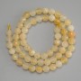 Citrine Beads, Faceted 6mm on Thread, Length Approximately 38 cm+