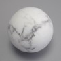 Chalcedony natural stone sphere, diameter 30 mm+