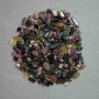 Natural tourmaline chips, undrilled, 4-10×4-6 mm ± (per 100 g ±)