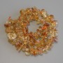 Citrine Briolette Beads, diameter 10-12×6-8 mm, length about 38 cm on a thread