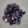 Natural Amethyst Cabochon Without Hole, 9–16 × 9–11 mm ± (per 100 g ±)