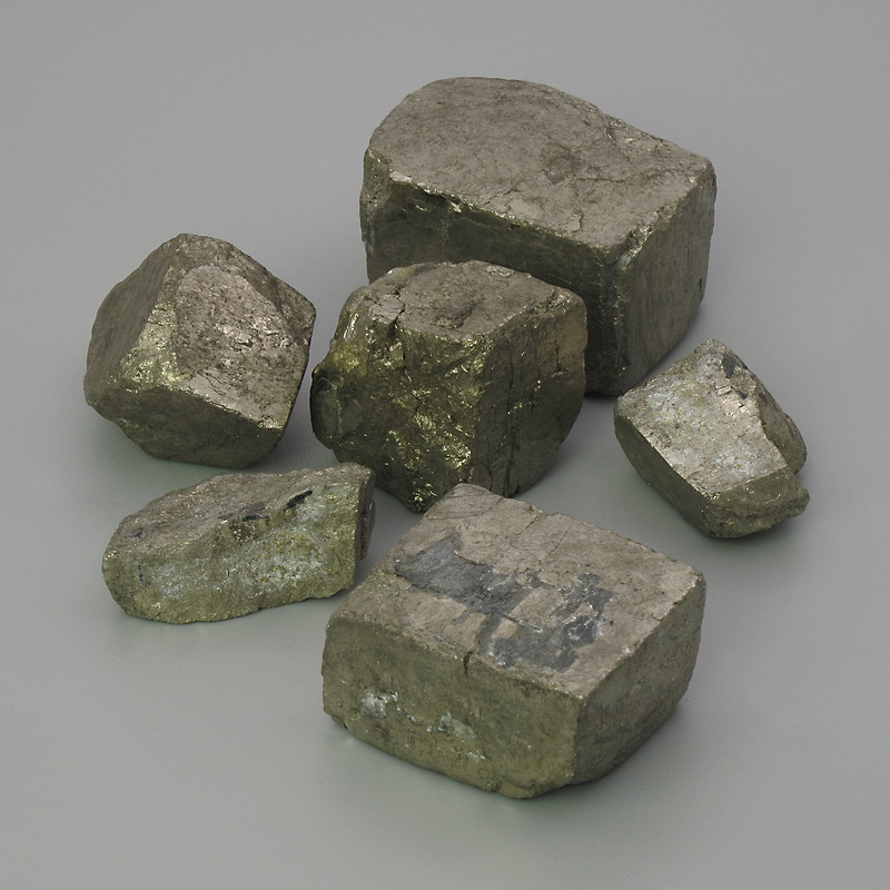 Pyrite Pebble Natural Souvenir Stone — sizes 18-24x13-17 mm (+/-), packaged in 100 g