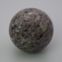 Gabbro natural stone souvenir sphere, diameter 52 mm ± weight from 200 g (Price per 100 g)