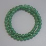 Smooth Jade Beads, 6 mm Diameter, 38 cm Length on Thread