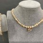 Freshwater Pearl Jewelry Set 4.5×4–6.5×6 mm+