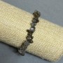 Labradorite Chip Bracelet, 6–9×1–6 mm, 18 cm length, stretch