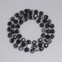 Faceted Agate Beads, Cube-shaped 5x5 mm +/- on Thread, 3 mm Seed Beads +/-