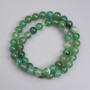 Agate Beads, Smooth Round, 8 mm diameter, 38 cm length on thread