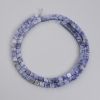 Sodalite Cube Beads, 4.5×4.5 mm, on a strand, length 39 cm+