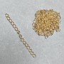 Additional Extender Chain 7 cm - Gold Color Finish (34 g +/-)