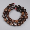 Hessonite Garnet Beads, Faceted, 11-13×9-11 mm, On Thread, 38 cm+