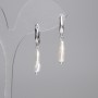 Baroque Pearl Earrings 15x5 mm, length 30 mm (assorted sizes)