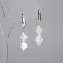 Baroque Pearl Earrings 'Clover' 10mm, length 39mm