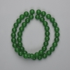 Smooth Jade Beads, 8mm Diameter, 38cm Length, On Beading Thread