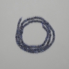 Sapphire Beads, Faceted Round 3mm, on Thread