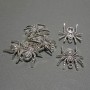 Spider Pendant Finding, 24x26 mm diameter, packaging 7 pcs ± 20 g