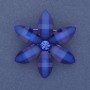 Blue Flower Acrylic Brooch Pendant