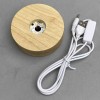 LED Stand with USB Cable 120 cm ±, Diameter 90×35 mm ±