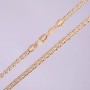 Xuping Armor Chain, 5mm Thick, 49–51 cm Length, 18k Gold Plated