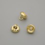 Gold-tone Bead Cap for Beads