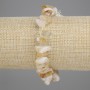 Citrine chip bracelet, diameter 10-22×3, 5–7, 5 mm ±, length 18 cm ± stretch bracelet