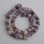 Ametrine chip beads, diameter 6-9-16×3-6 mm ±, length 39 cm ±