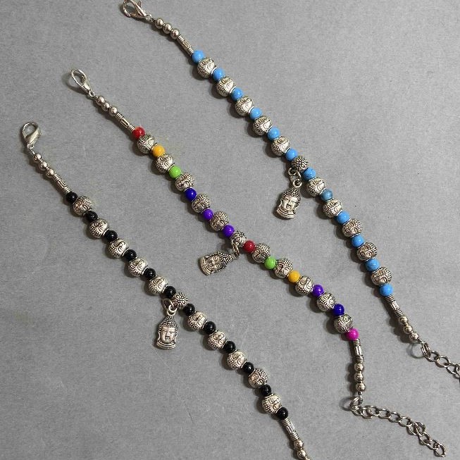 Bracelet 'Mood Buddha', length 17–22 cm ± per piece