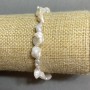 Baroque Pearl Bracelet 5-19×7-9 mm ±, length 18 cm ±, stretch