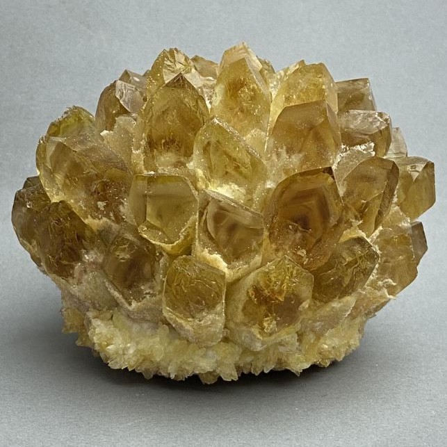 Honey Citrine Druze 110×80 mm ± weight 1001 g. (per 100 g.)