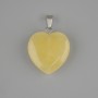 Pendant 'Heart' with Citrine 21×20×28 mm+
