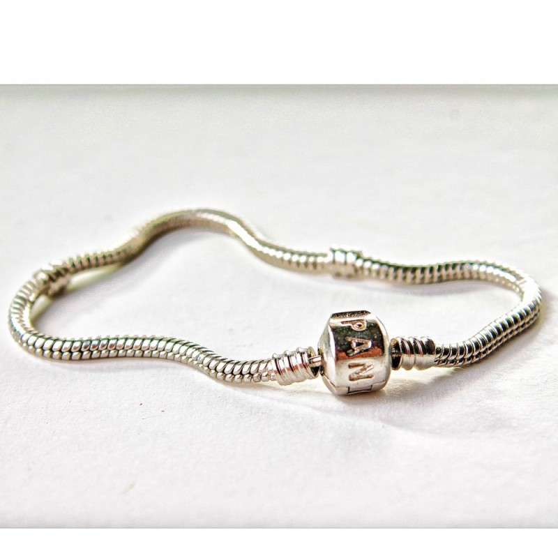 PANDORA bracelet base 21 cm color 'silver'