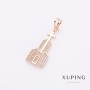 Xuping Temple Pendant 3x1 cm Gold